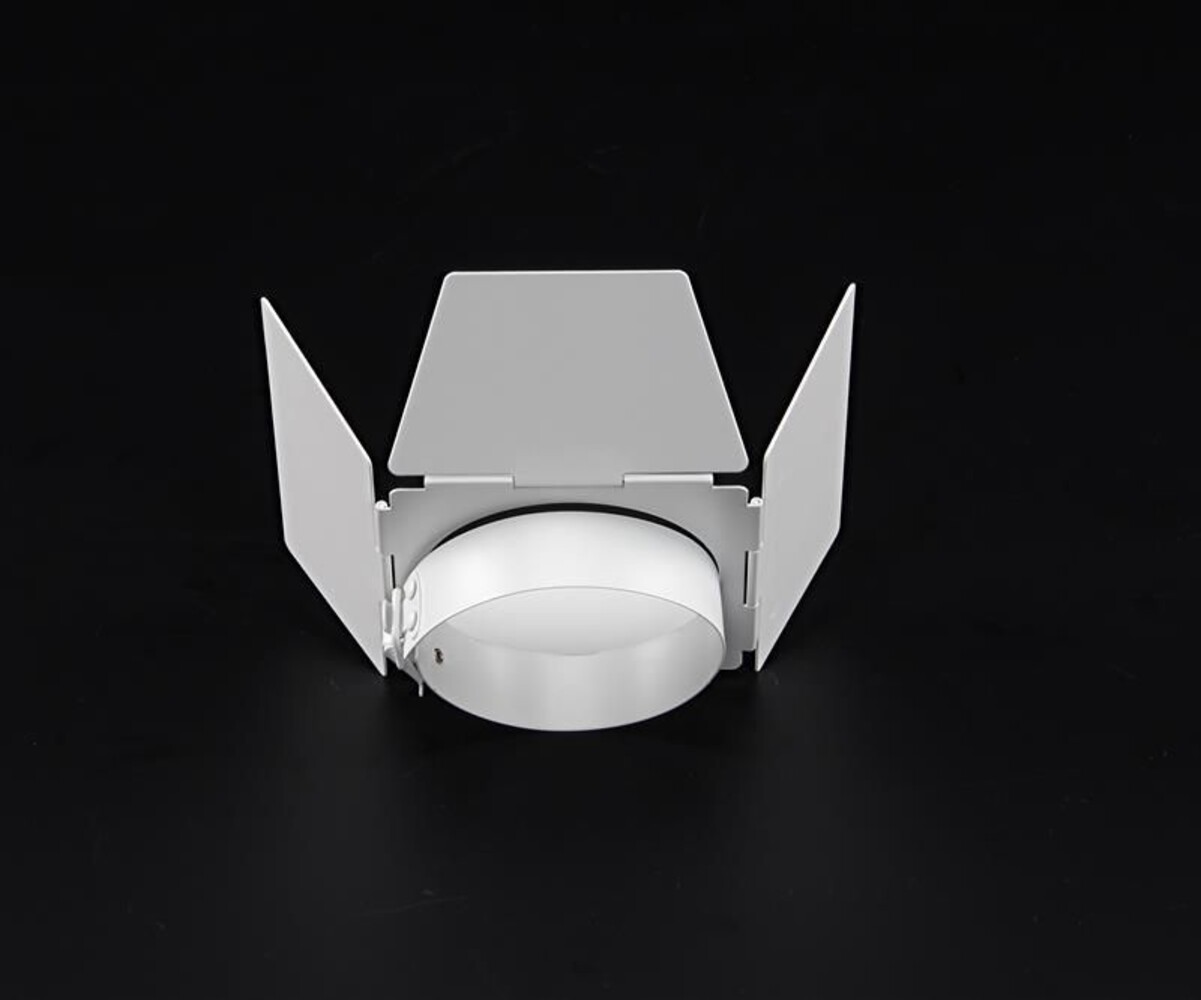 Weißes Zubehör der Marke Deko-Light, Torblende Luna in den Maßen 230mm x 90mm
