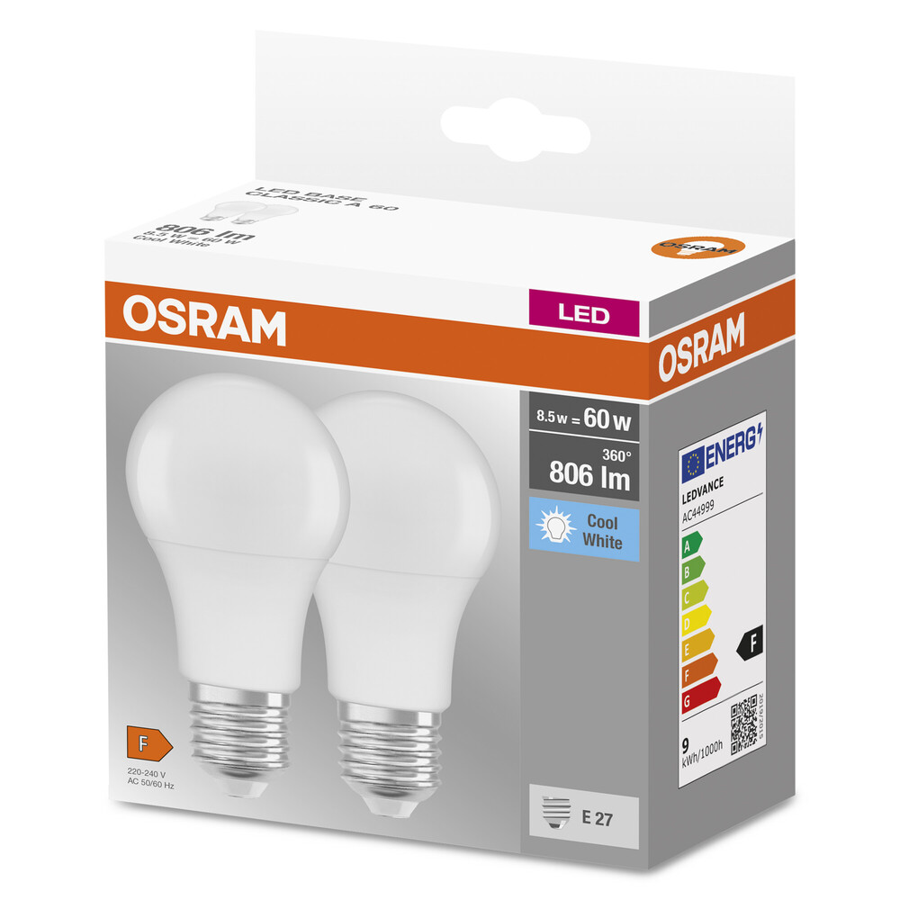 Hochwertiges OSRAM LED-Leuchtmittel, strahlend hell mit 4000 K und 806 lm