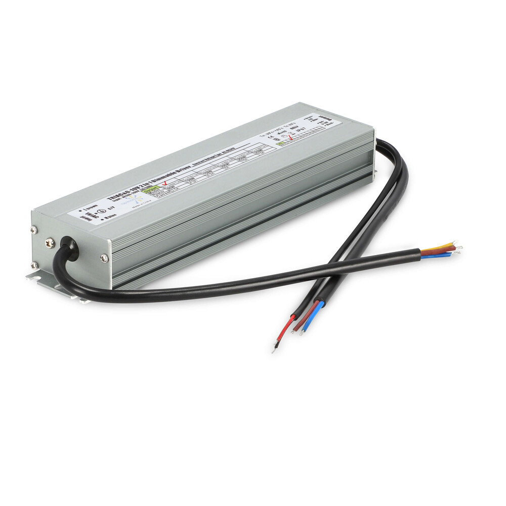 LED Netzteil von Harmonix, leistungsstarkes 24V Konstantspannungsnetzteil mit Triac, harmonische Beleuchtung, wetterfest IP67