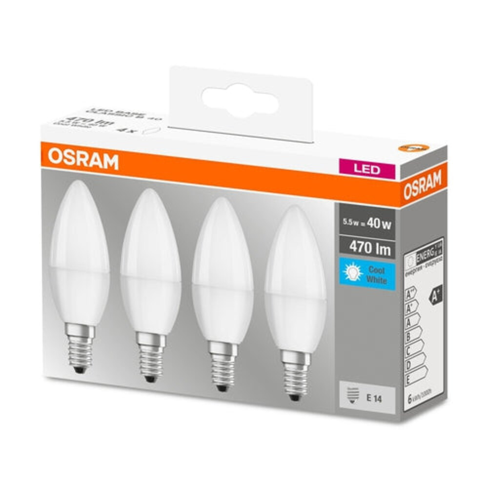Energiesparendes LED-Leuchtmittel von OSRAM mit 4000 K Farbtemperatur
