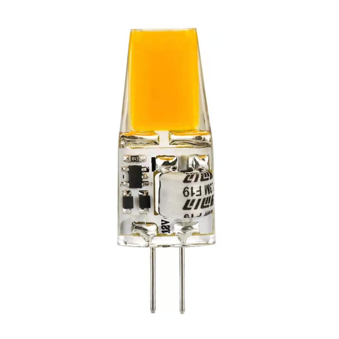 LED-Leuchtmittel 1950, G4, 2W, 4000K, 230lm, Metall, neutralweiß, 3,8cm