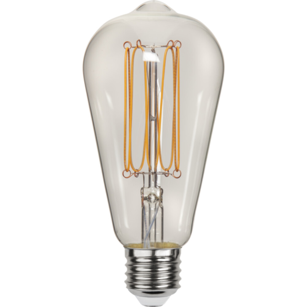 helles und energieeffizientes LED-Leuchtmittel von Star Trading mit klarer Edison-Optik und warmem 1800K Licht