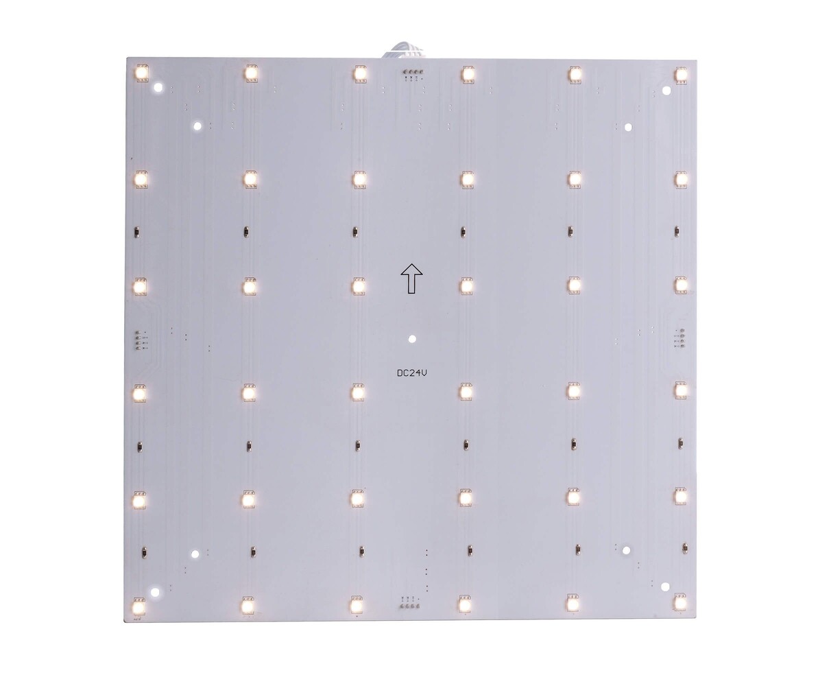 Innovatives LED Panel von Deko-Light, hervorragend geeignet für modulare Systeme, in warmweißer Lichtfarbe