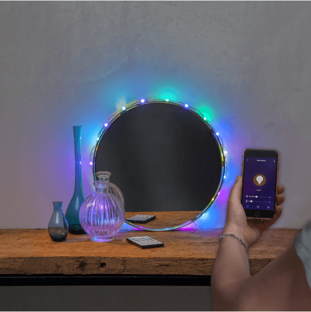 Prachtvolle 3 Meter LED Lichterkette von Star Trading mit praktischer Fernbedienung für inspirierenden Farbwechsel