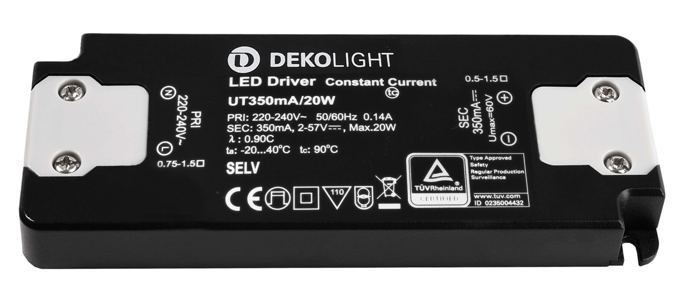 Hochqualitatives stromkonstantes LED-Netzgerät von Deko-Light
