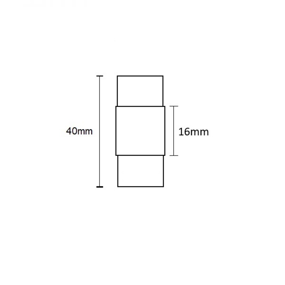 Hochwertiger Isoled Verbinder für Flexstripes mit Breite 12mm und Pitch 8mm