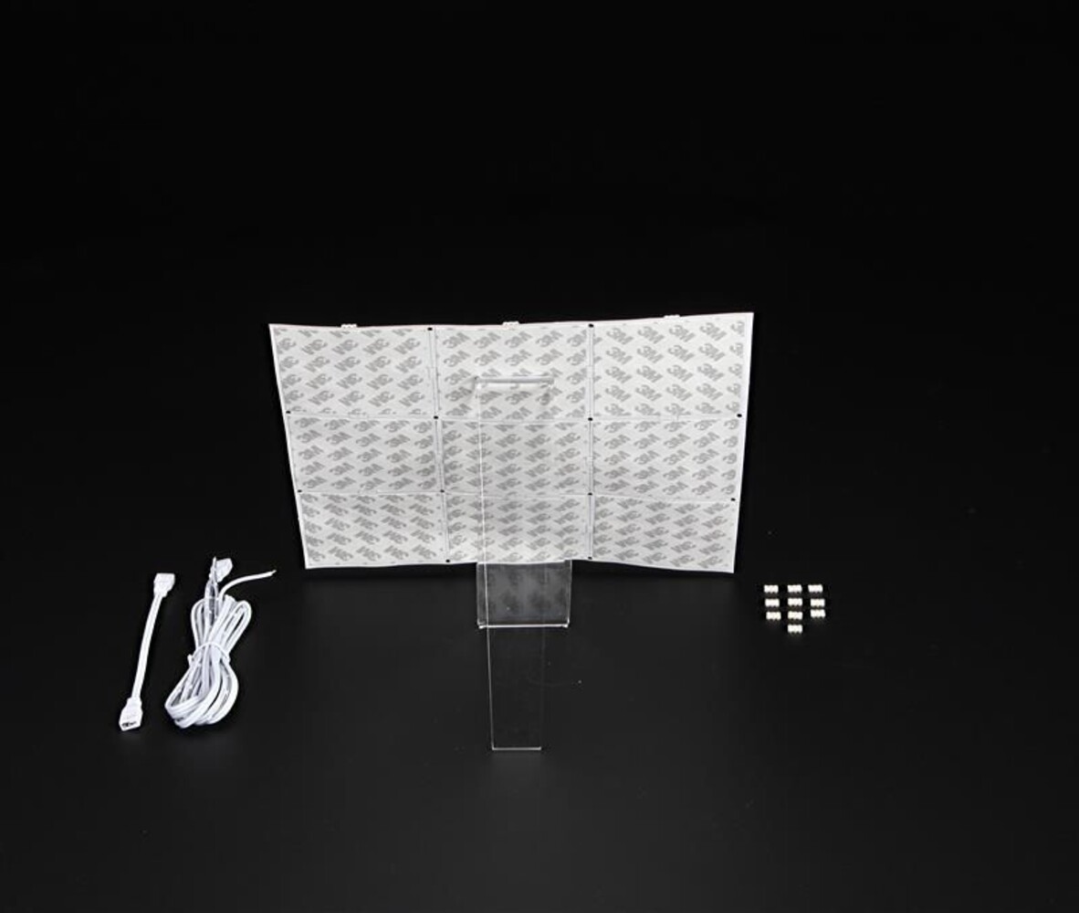 Modernes Deko-Light LED Panel in kräftigem Kaltweiß
