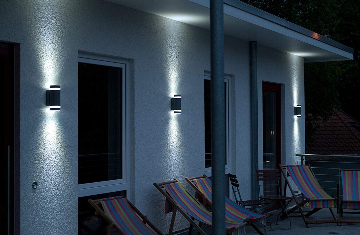 Stilvolle Außenwandleuchte FOCUS von ECO-LIGHT in elegantem Design