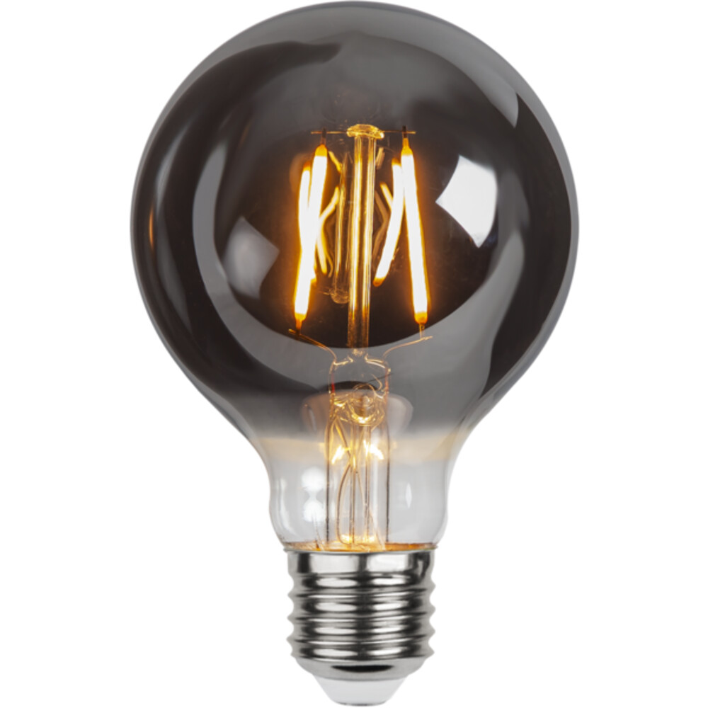 hochwertiges LED-Leuchtmittel in Edison Optik von Star Trading mit einer warmen Farbtemperatur von 2100K