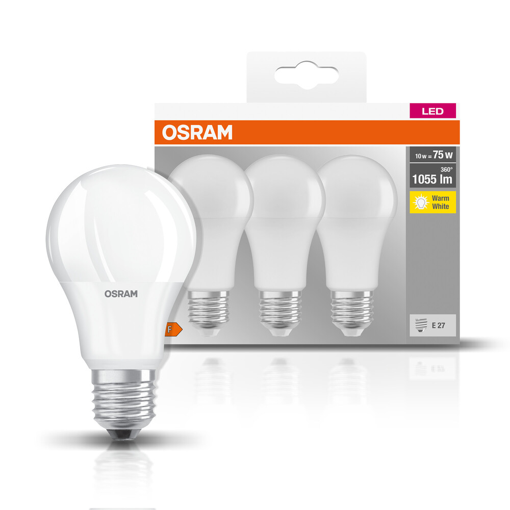 Hervorragendes OSRAM LED-Leuchtmittel mit angenehmer 2700 K Lichttemperatur