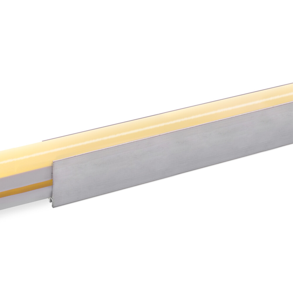 Schmales Aluminium U-Profil in 2m Länge für NeonFlex Streifen von LED Universum