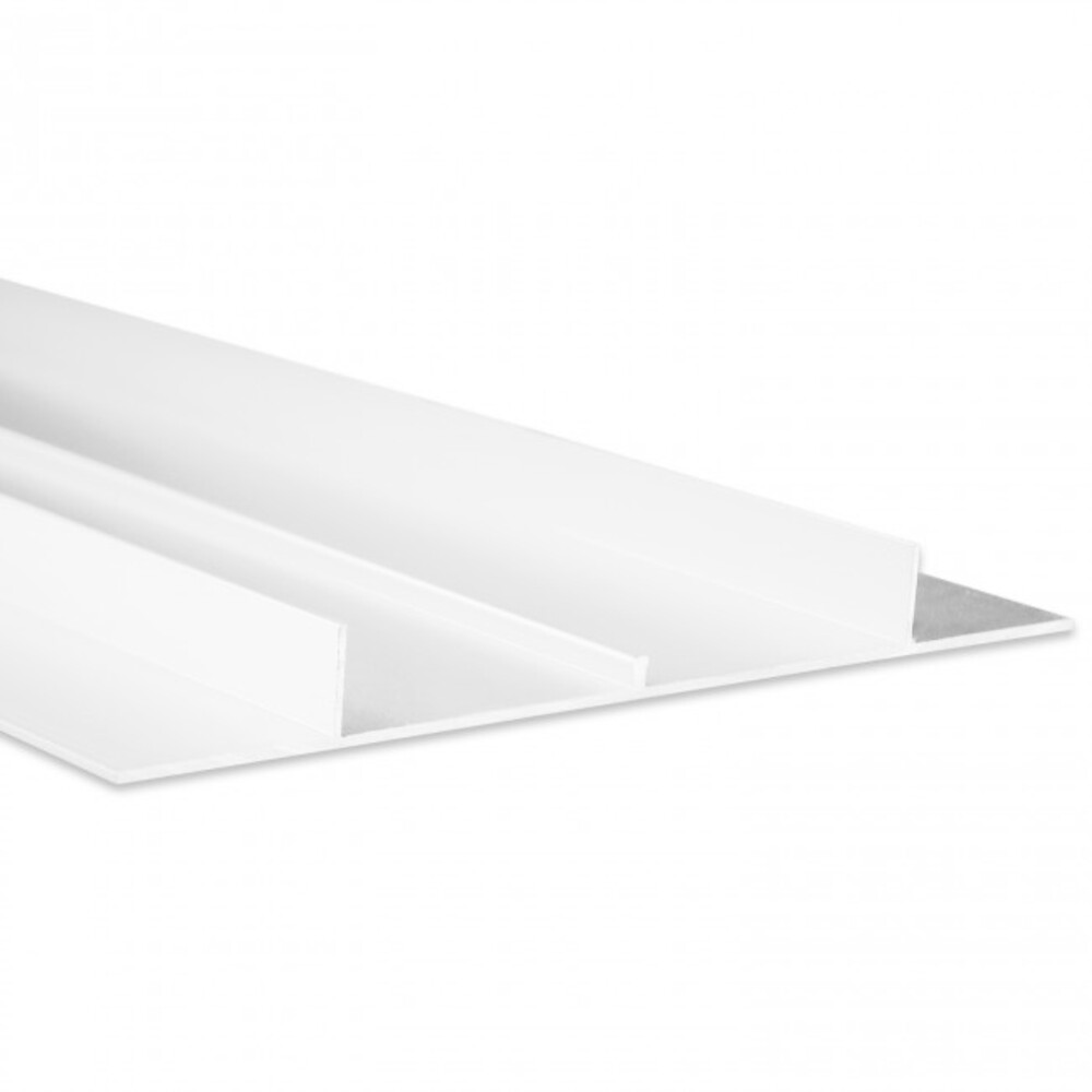 Hochwertiges weißes LED Profil von GALAXY profiles in beeindruckender Länge von 200 cm