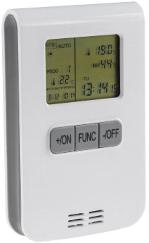 Ein hochwertiger, programmierbarer Thermostat der Marke ChiliTec mit 8 verschiedenen Programmen