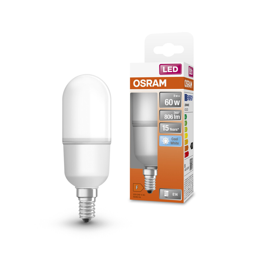 Langlebiges LED-Leuchtmittel von OSRAM mit kühlem Licht