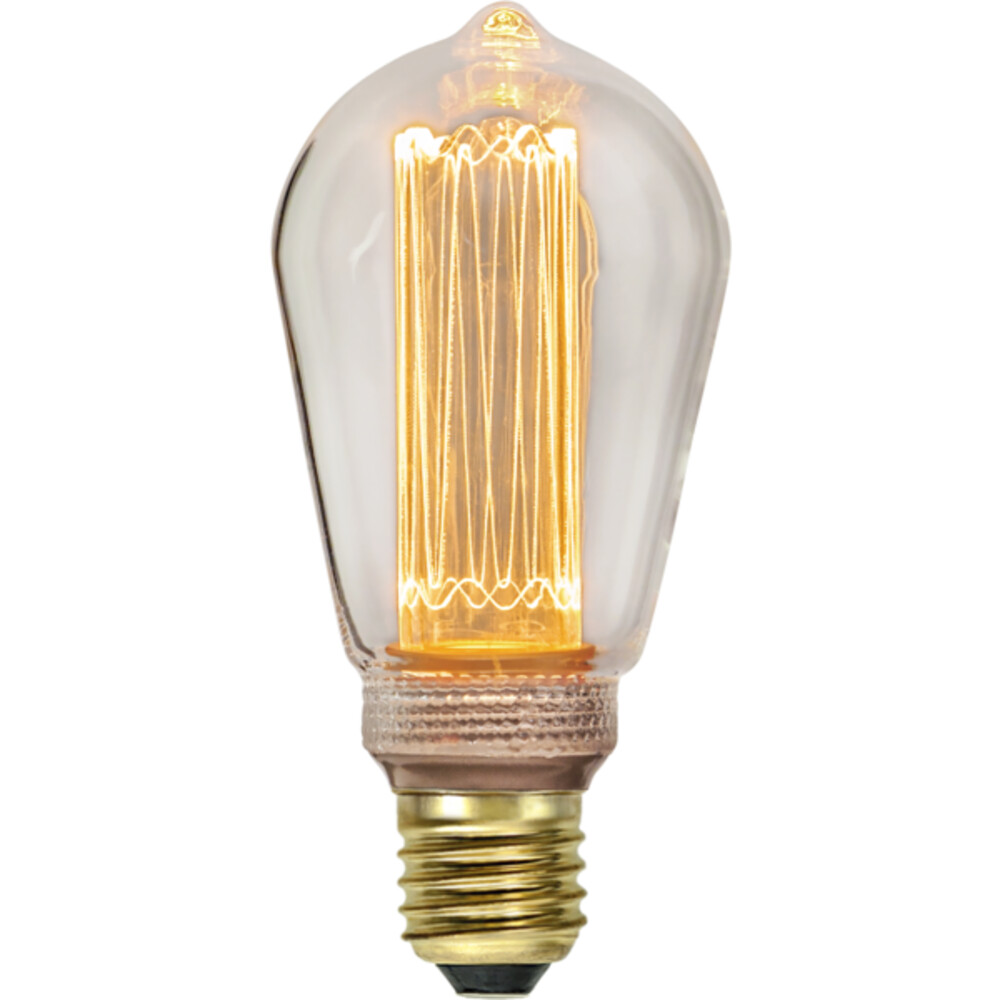 Stilvolle und dimmbare Classic E27 Glühbirne von Star Trading mit einem warmen Licht von 1800K
