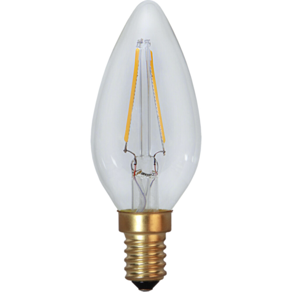 Hochwertiges, energieeffizientes LED-Leuchtmittel von Star Trading mit weichem, warmem Licht und Edisonoptik