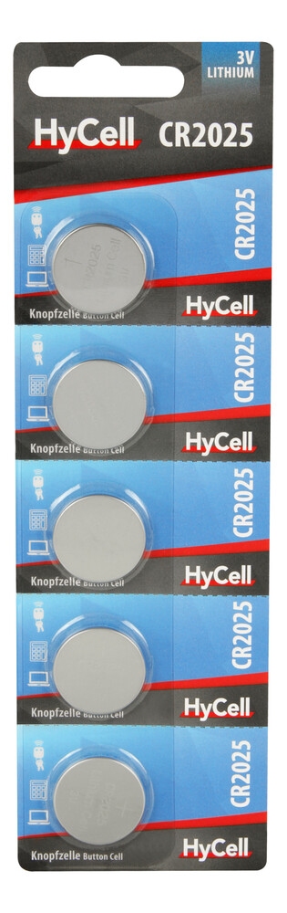 Schimmernde Lithium Knopfzellen von HyCell
