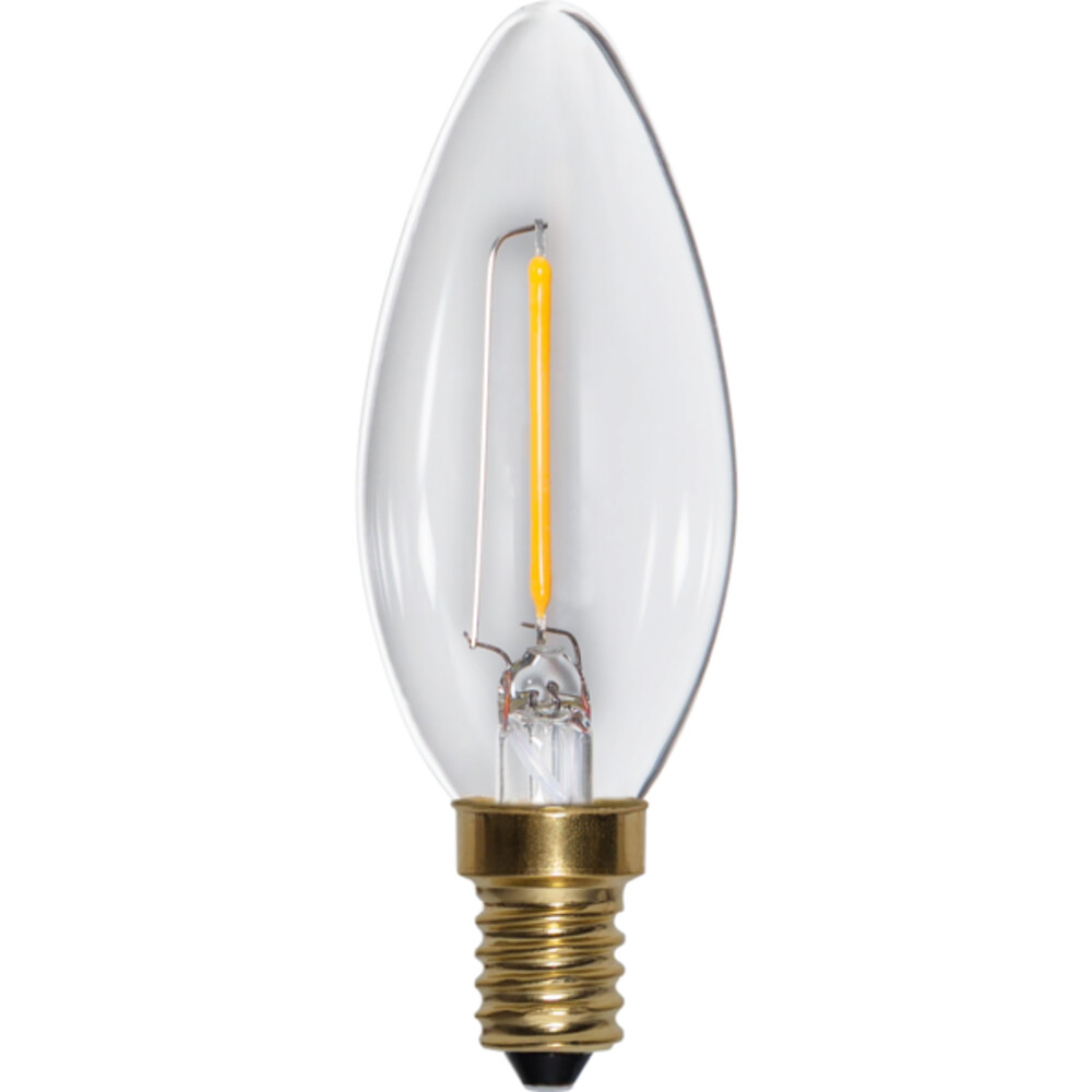 Hochqualitatives, energieeffizientes LED-Leuchtmittel der Marke Star Trading mit angenehmem, warmem Glühen und ausgezeichneter Farbwiedergabe