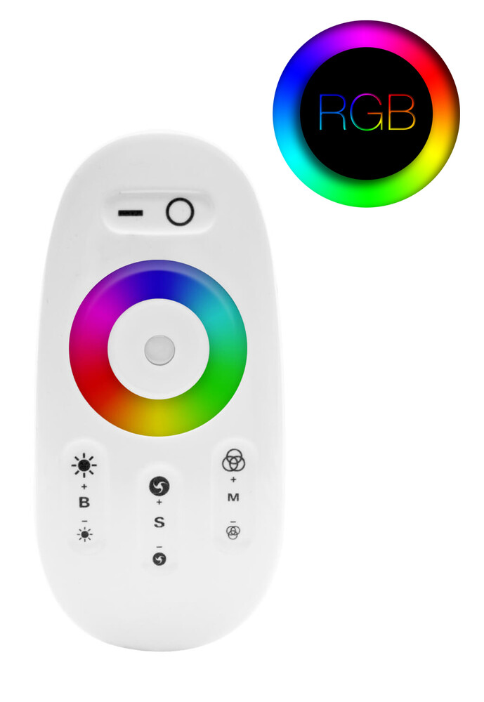 Premium Funkfernbedienung Controller für farbenfrohe RGB LED Streifen von LED Universum