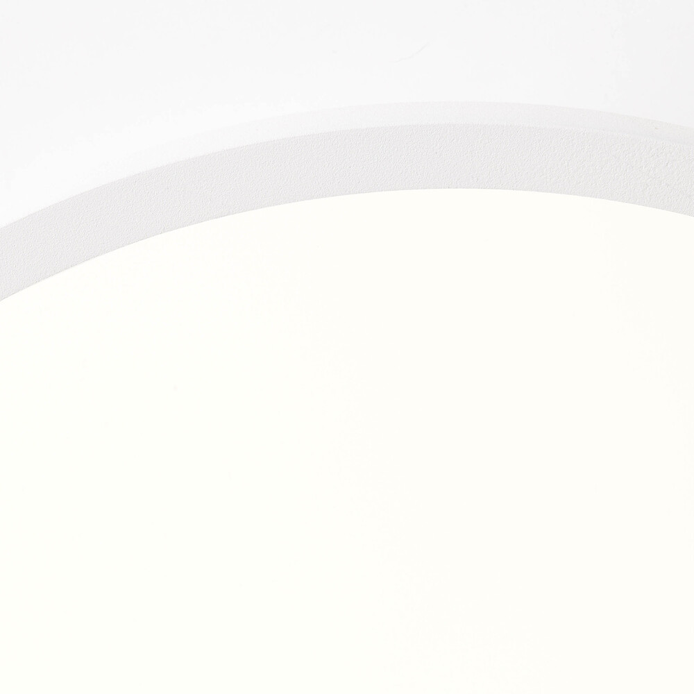 Weißes, sandfarbenes Brilliant LED Panel mit warmweißer Beleuchtung
