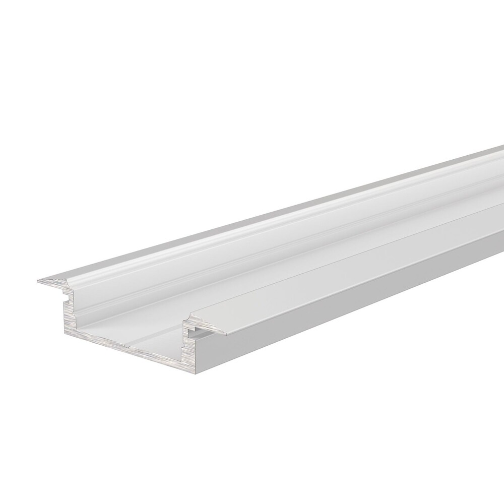 Elegantes flaches LED Profil in matt weiß von Deko-Light