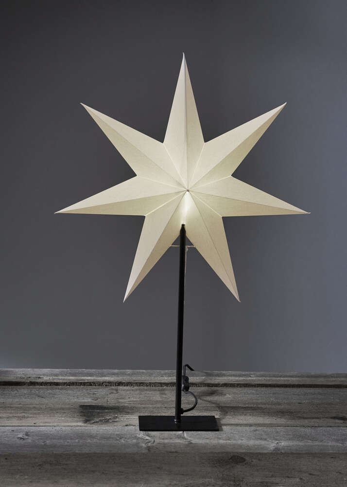 Weiße, elegante Stern-Dekoration von Star Trading