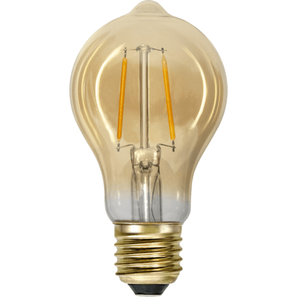 Vintage Gold LED-Leuchtmittel von Star Trading in einer nostalgischen Edison Optik
