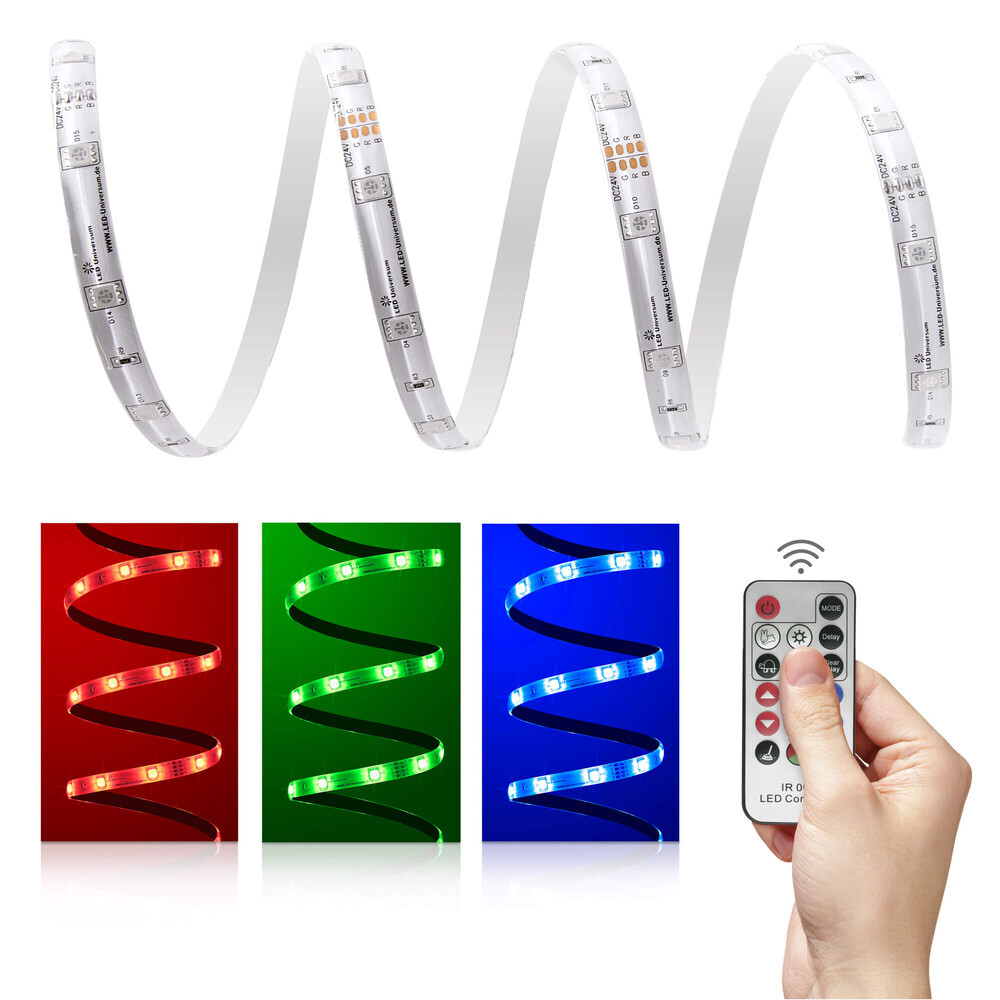 Hochwertiger LED-Streifen mit bunten Farben und langer Lebensdauer von LED Universum