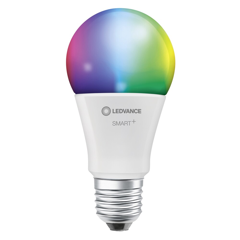 Eine farbenfrohe LED Innenleuchte der Marke LEDVANCE mit WiFi-Funktion und der Möglichkeit, die Farbtemperatur von 2700 bis 6500K anzupassen