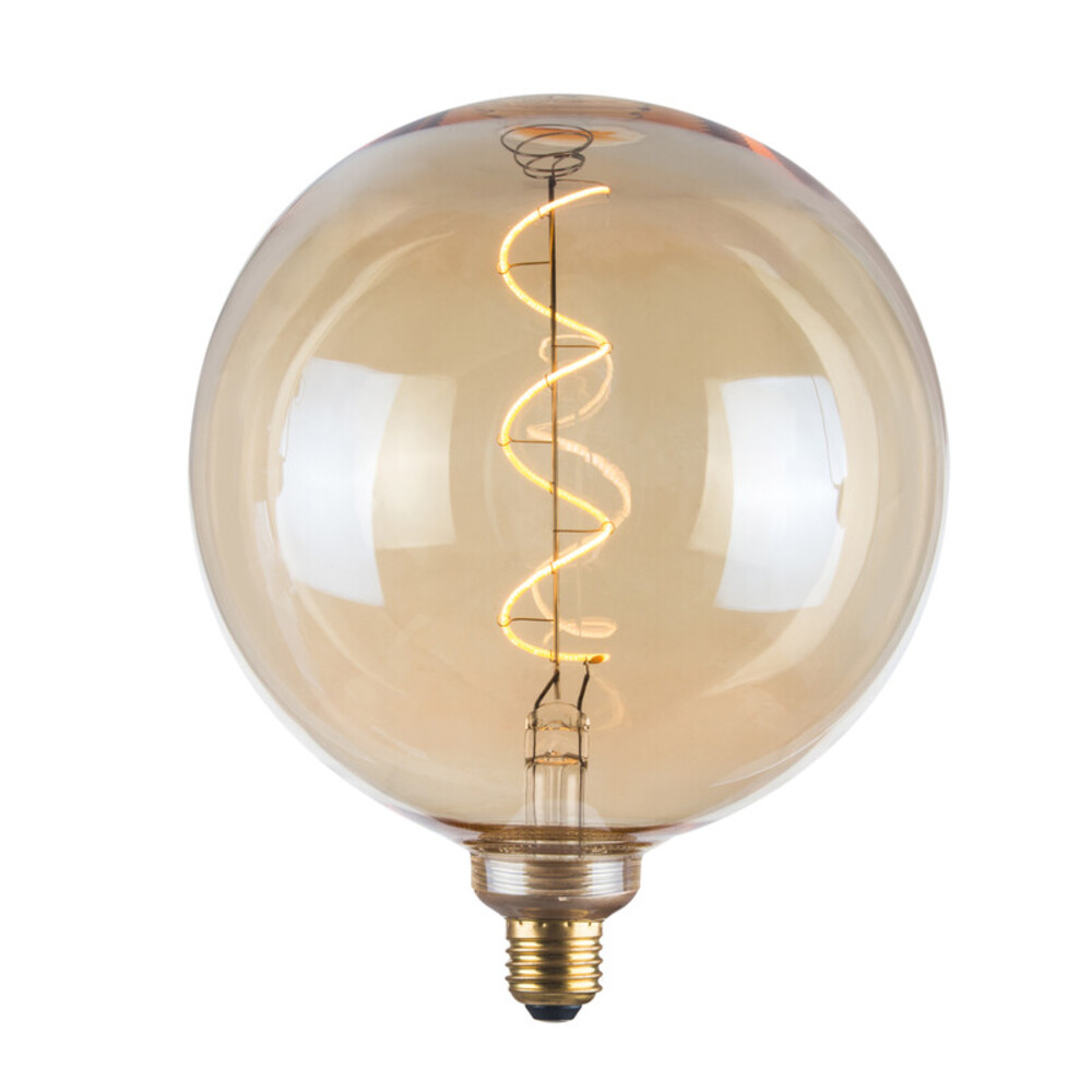 Schimmernde bernsteinfarbene Filament-Leuchtmittel der Marke FHL easy