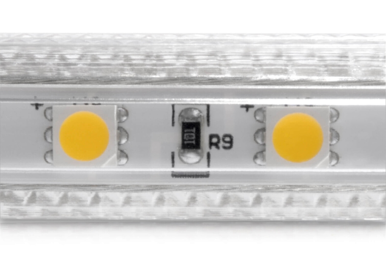 Hochwertiger LED-Streifen in neutralweiß von LED Universum, ausgestattet mit 60 LEDs pro Meter, beständig gegen Wasser dank IP68-Schutz