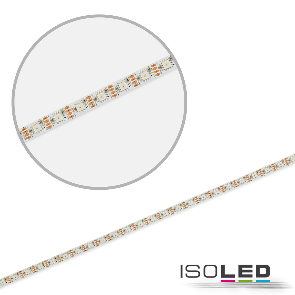 Hochwertiger LED Streifen von Isoled mit farbenfroher RGB Beleuchtung und hoher Flexibilität