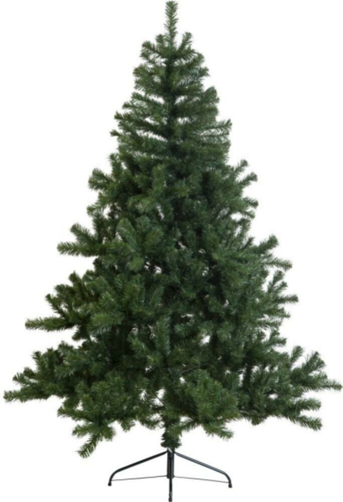 Verdichteter grüner Weihnachtsbaum mit Metallfuß von Star Trading