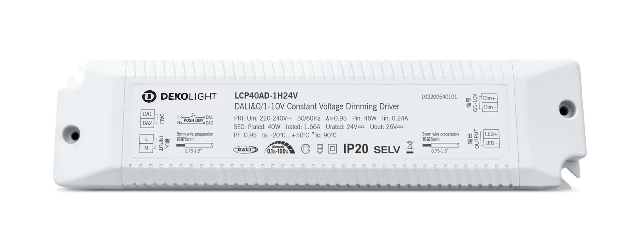 Dimmbares Netzgerät von Deko-Light in hochwertiger Qualität