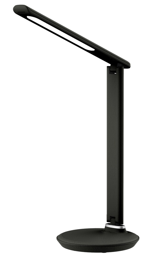 Tischleuchte Osias 6980, 9W, 400lm, Kunststoff, schwarz, Modern, 39,1cm