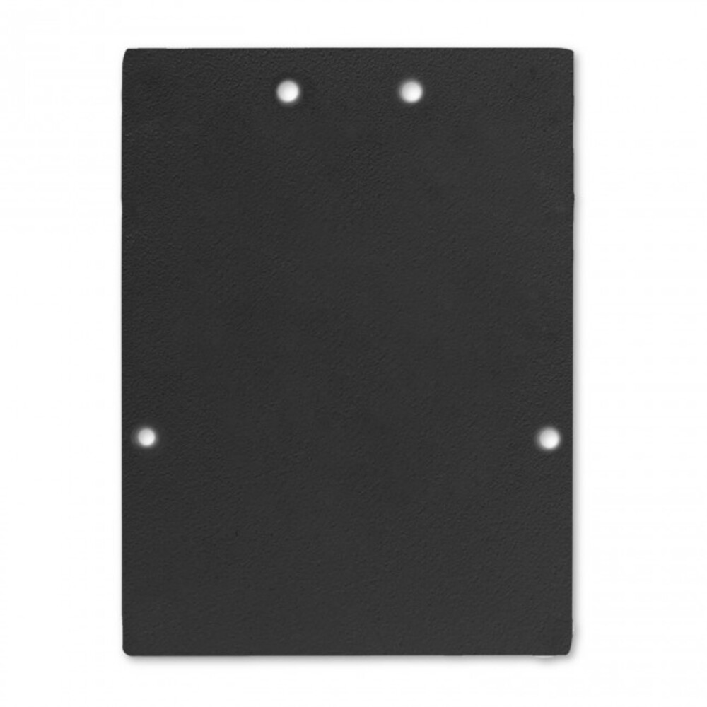 Hochwertige schwarz Aluminium Endkappen von GALAXY profiles