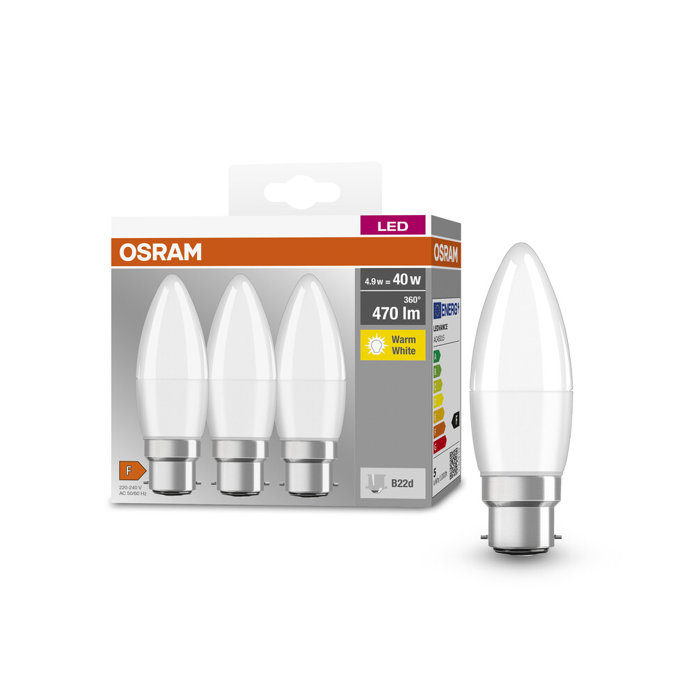 Hochwertiges LED-Leuchtmittel von OSRAM mit einer erstaunlichen Lumen-Ausgabe von 470