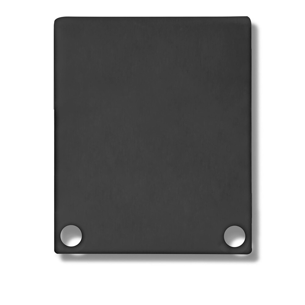 Stilvolle schwarze Endkappen von Isoled, ideal für Surf Dive24 Flat mit Cover11