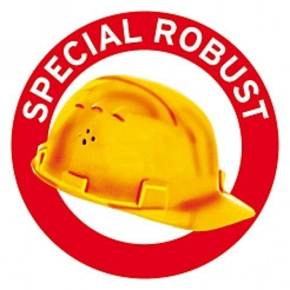 Brennenstuhl Schutzadapter in gelber Farbe, robust und wasserfest für zuverlässigen Personenschutz