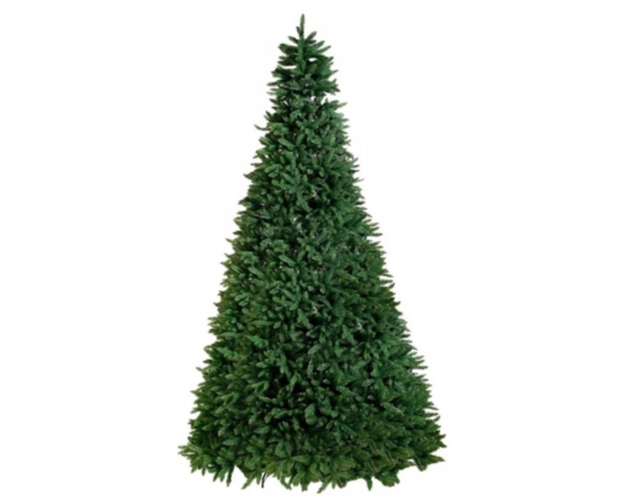 Großer, erstaunlicher grüner Weihnachtsbaum mit Metallfuß von Star Trading