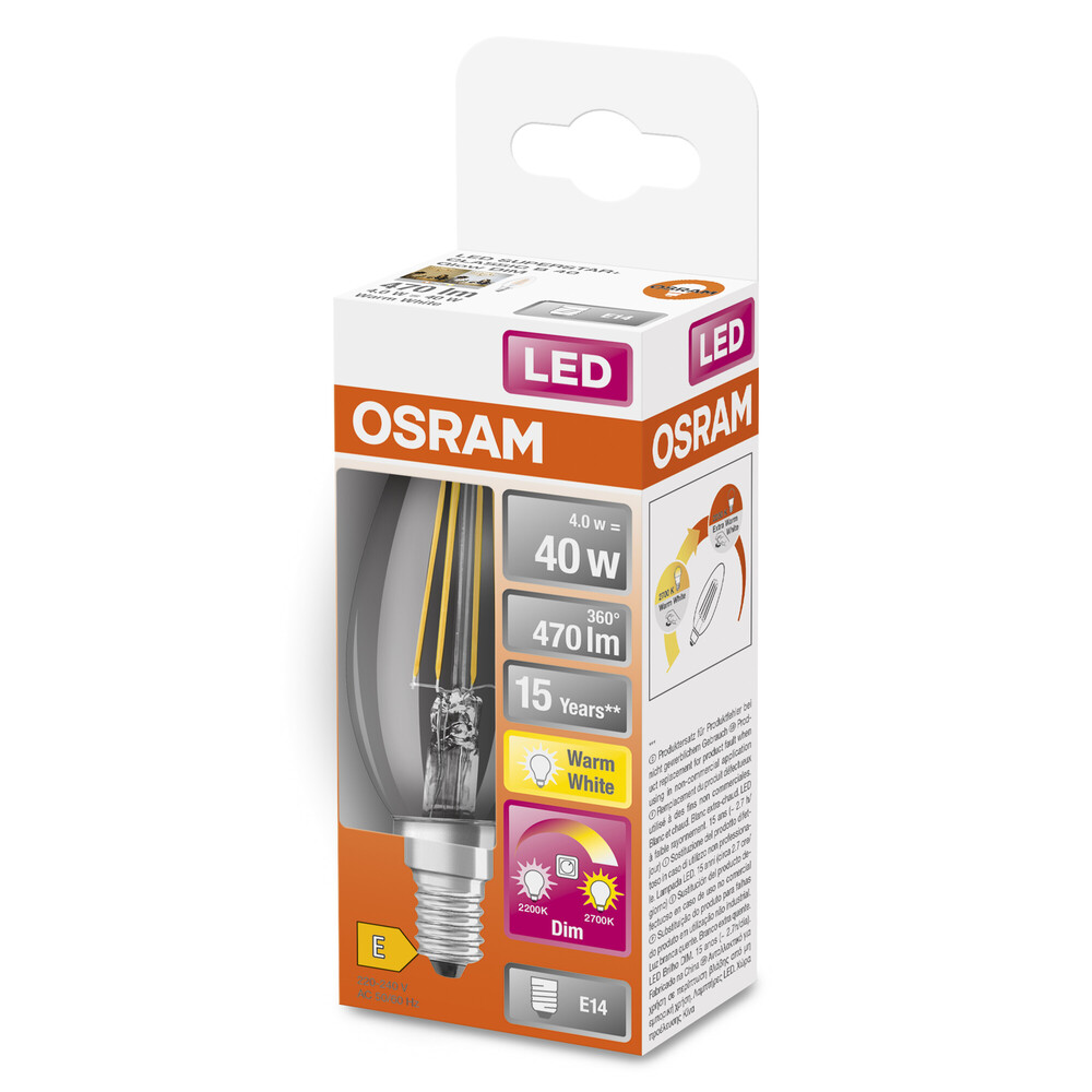 Hochwertiges, energieeffizientes LED-Leuchtmittel der Marke OSRAM