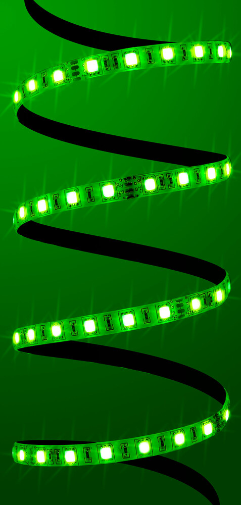 Hochqualitativer, farbenfroher LED Streifen von LED Universum mit einzigartiger Funktechnik