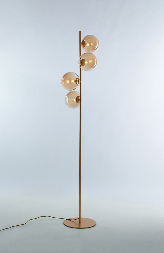 Elegante Stehlampe Neptun mit vier G9-Fassungen von ECO-LIGHT