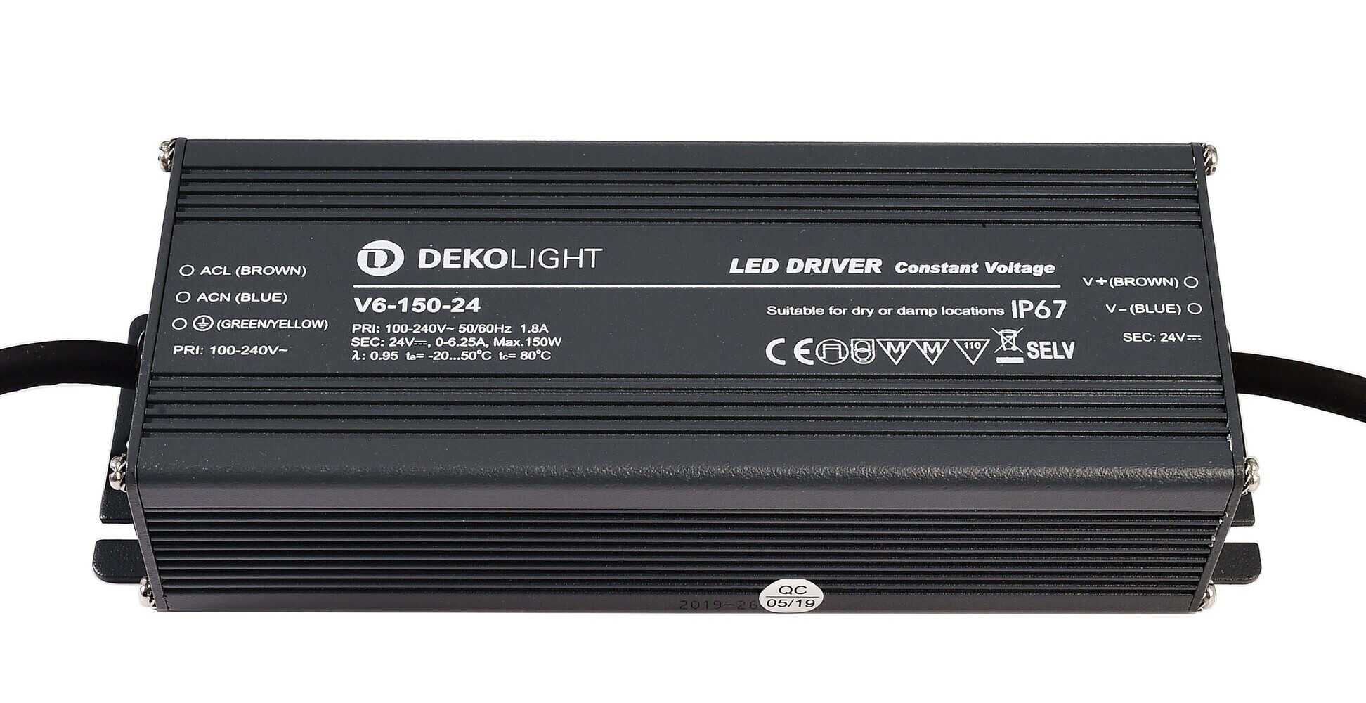 Hochwertiges und leistungsfähiges LED Netzteil von der Marke Deko-Light