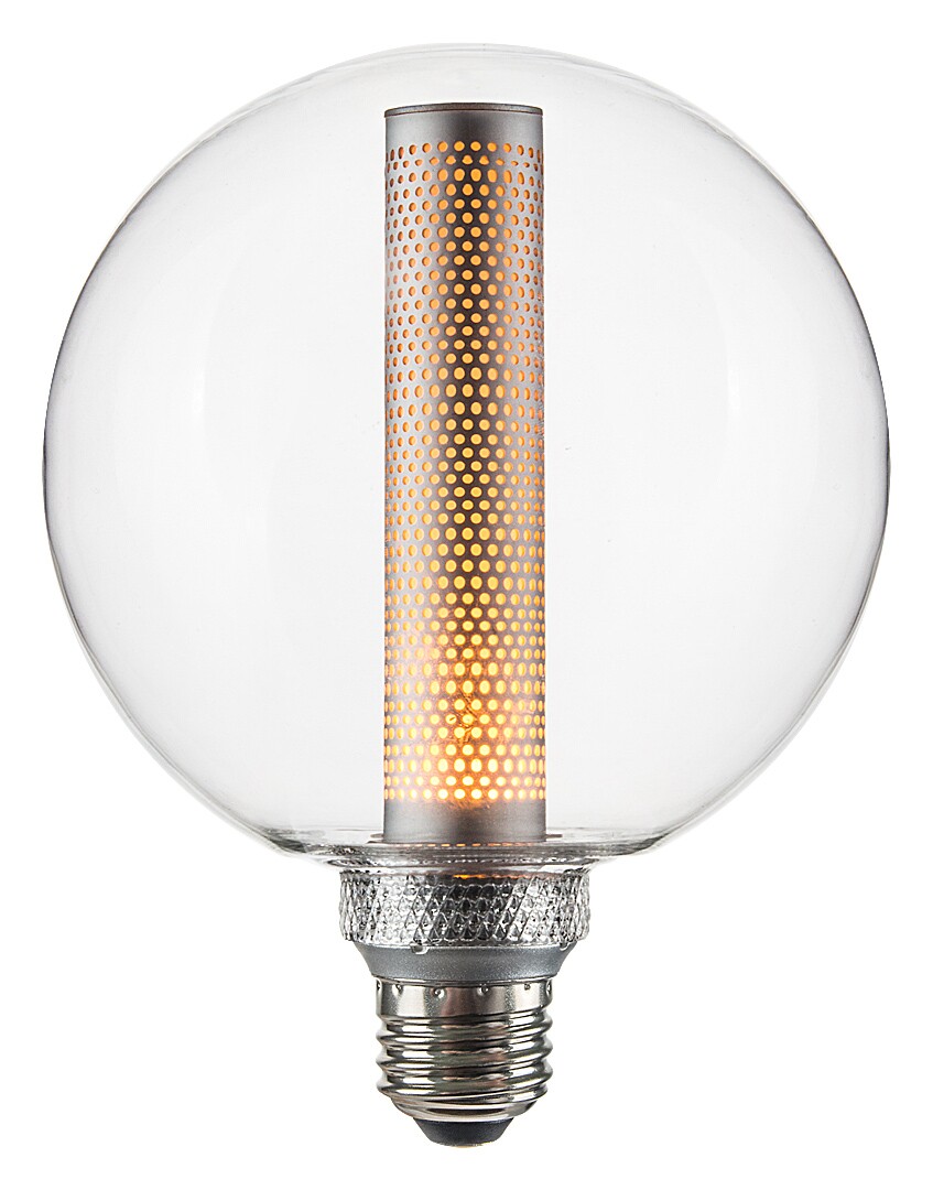 LED-Leuchtmittel 79027, E27, 3W, 1800K, 30lm, Metall, warmweiß, ø130mm