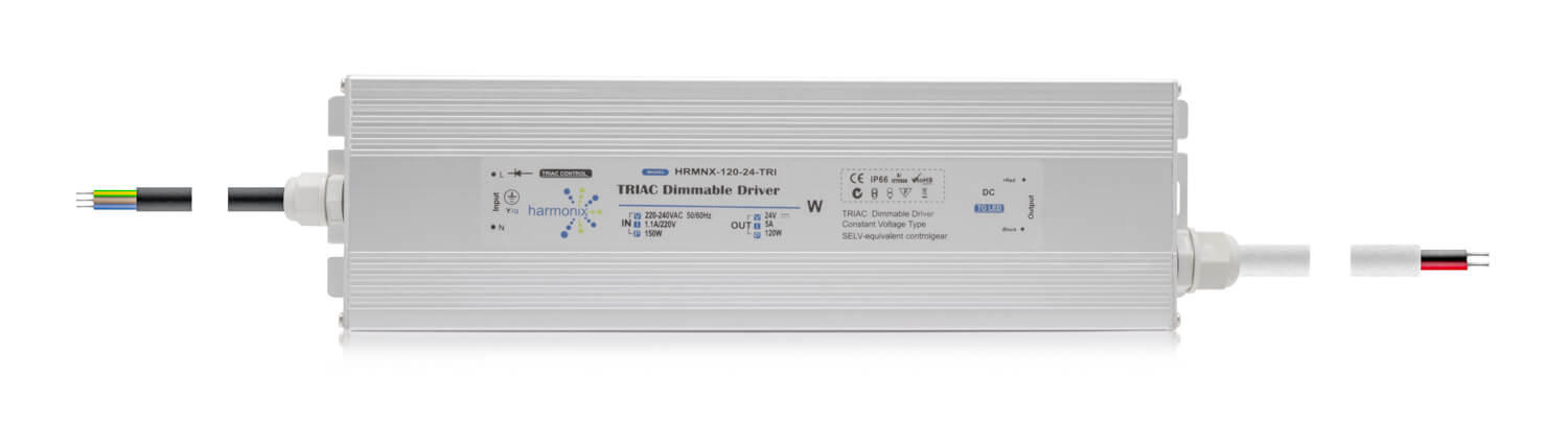 24V-Konstantspannungs Netzteil 120W dimmbar 0-5A IP66
