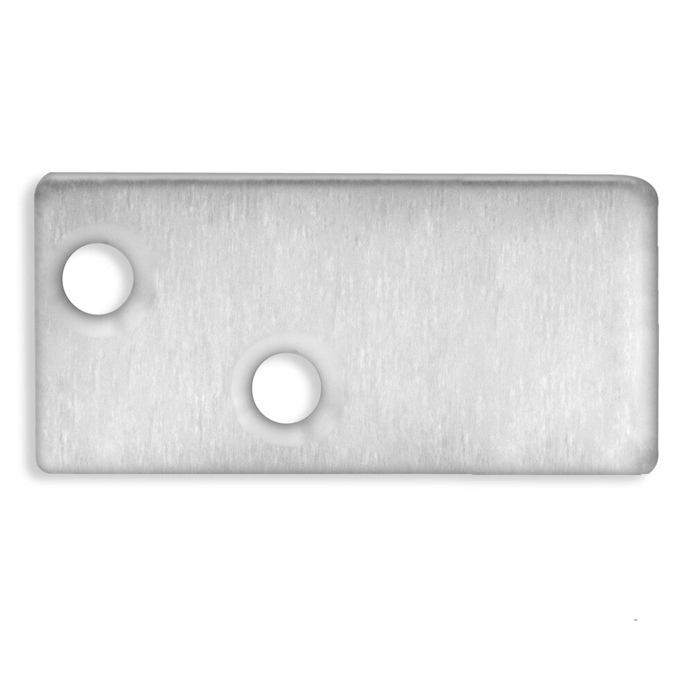 Hochwertige Endkappen von Isoled aus eloxiertem Aluminium für Profil inklusive Schrauben