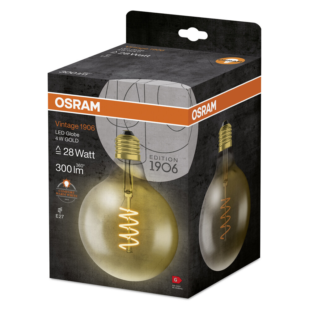 Hochwertige modulare Leuchte von Osram mit einem warmen Licht von 2000K