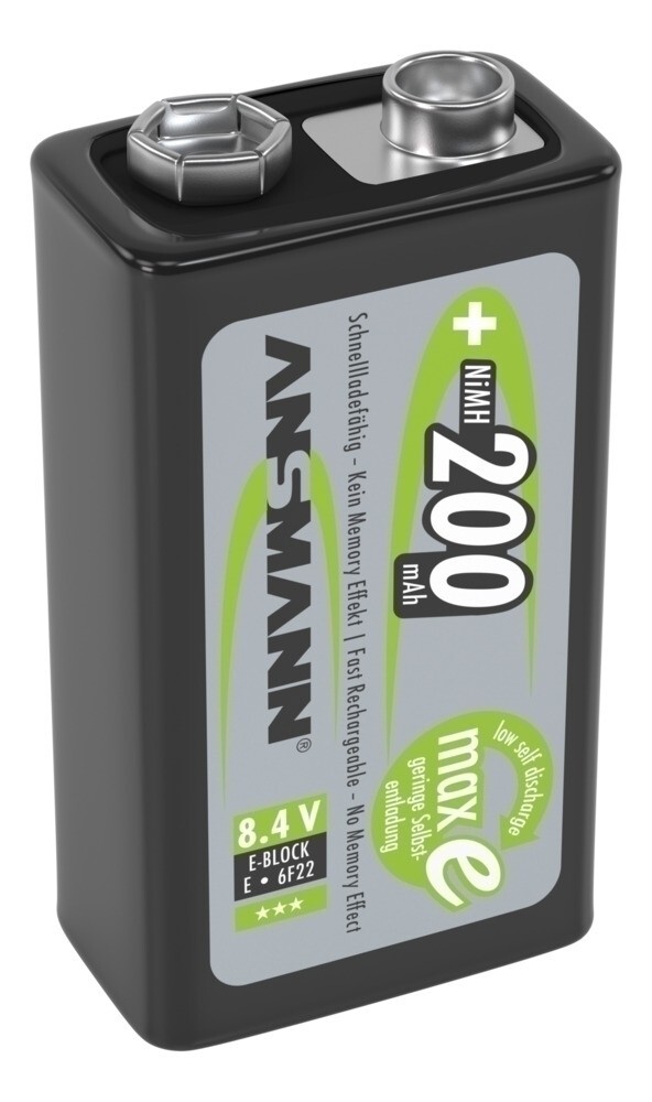 Ansmann E Block-Batterien von Ansmann, leistungsstark und zuverlässig