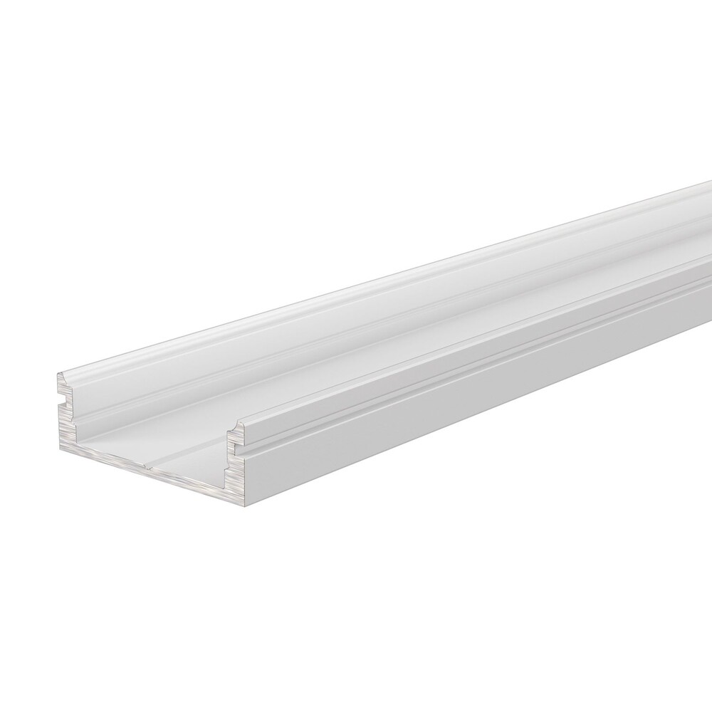 Weißes mattes Deko-Light LED Profil mit einer Länge von 2000 mm